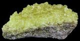 Sulfur Crystals on Matrix - Bolivia #51582-1